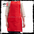 Professional black leather apron made in China